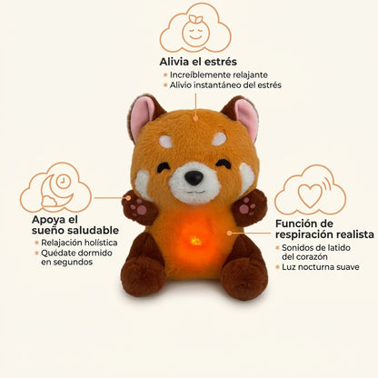 Peluche panda con función de respiración realista